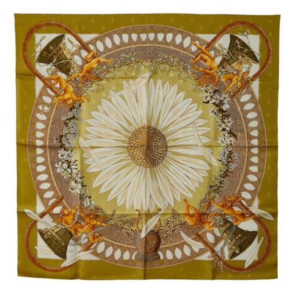 Hermes Amours Silk Scarf - Picture 1 of 6